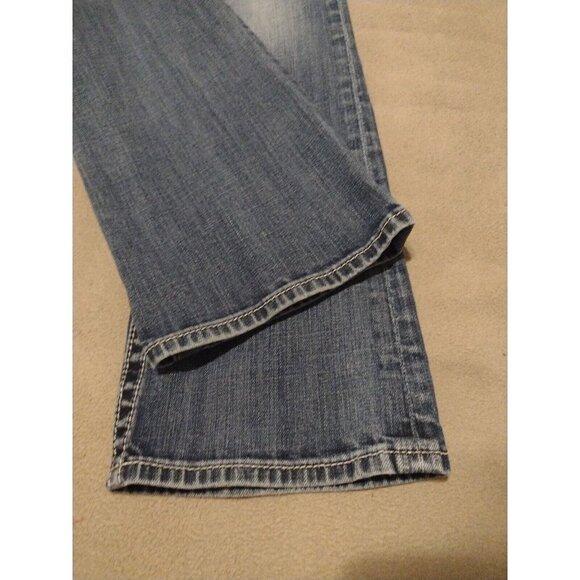 Women's Rock Revival Evelyn Boot Denim Jeans Blue 26x32 - Picture 5 of 13